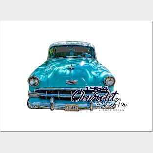 1954 Chevrolet BelAir 2 Door Sedan Posters and Art